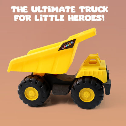 Funwoods Friction-Powered Dump Truck Toy - (1 Pc) signaturekarts
