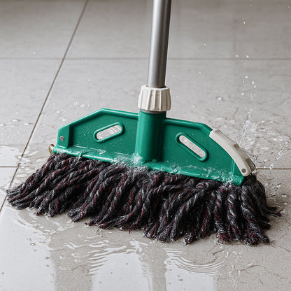 Premium Cotton Yarn Floor Cleaning Mop with Long Handle (1 Pc) signaturekarts