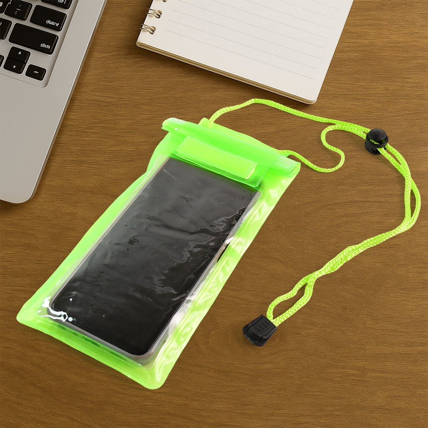 Waterproof Mobile Pouch (6.2 inch , Random Colour) Signature Kart