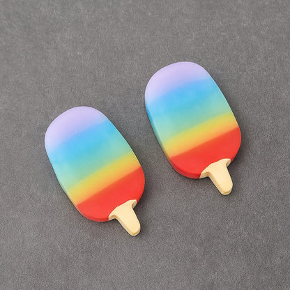 Jelly Popsicle Erasers – Cute & Fancy Mini Erasers for Kids (2 Pc Set, Mix Design) signaturekarts