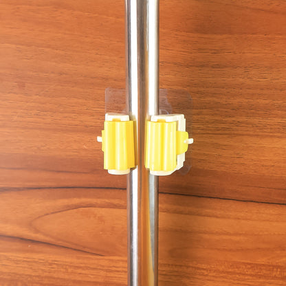 Magic Sticker Series Self Adhesive Mop and Broom Holder Signaturekarts