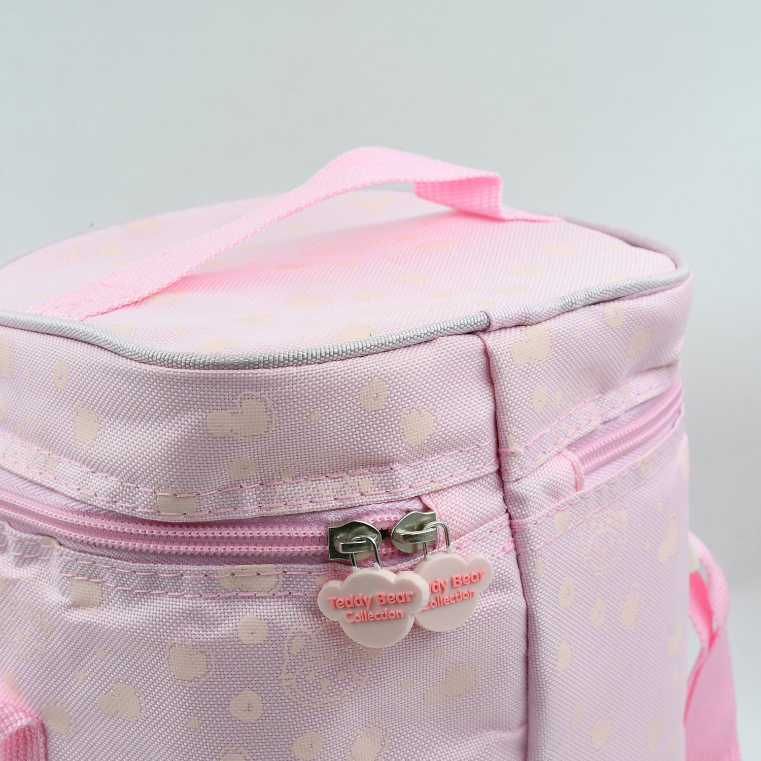 Cute Animal Zip Lunch Bag with Adjustable Strap – Reusable & Durable (1 Pc) signaturekarts