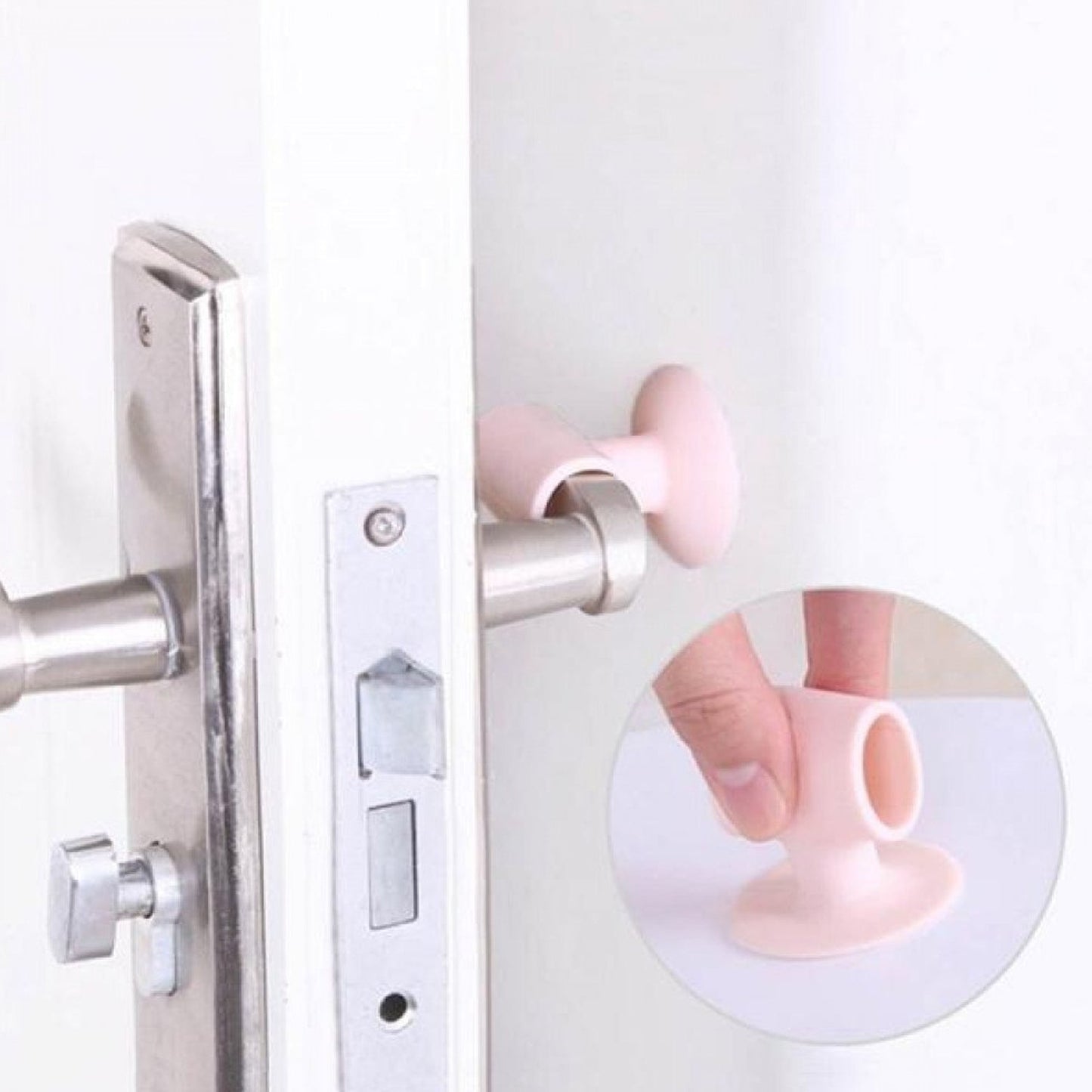 Door Stopper Mini Anti-Collision Silicone Door Handle Crash Pad signaturekarts