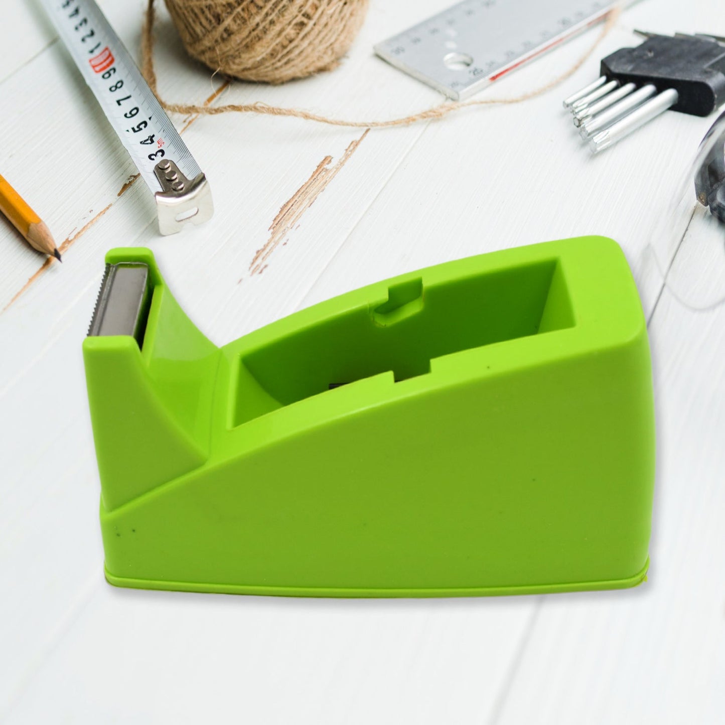 Heavy Duty Plastic Tape Dispenser Cutter for Home, Office & School Use signaturekarts