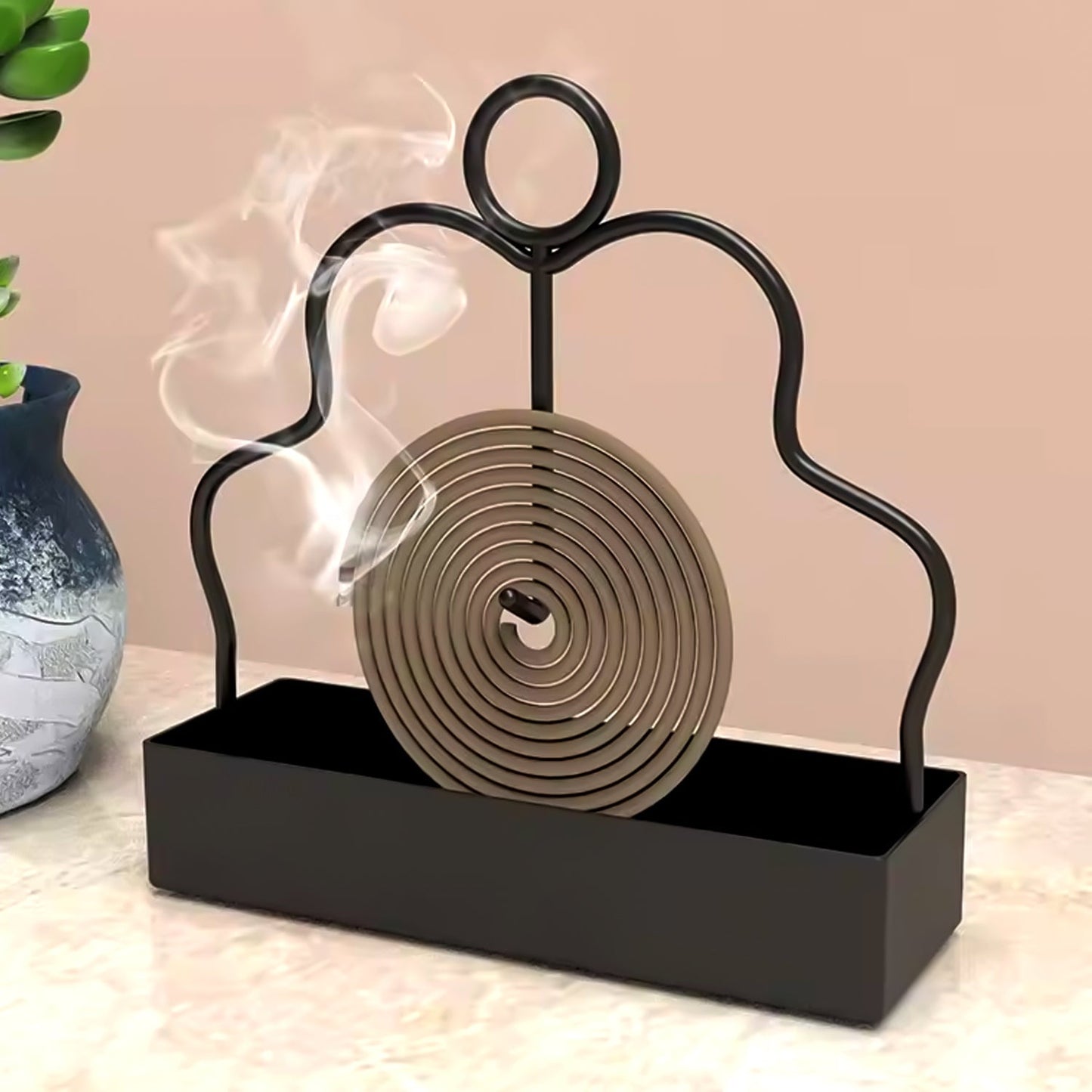 Mosquito Coil Holder Stand - (1 Pc) signaturekarts