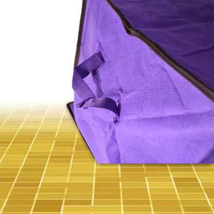 Clothing storage bag zipper, non-woven storage bag storing the clothes and sarees Signaturekarts