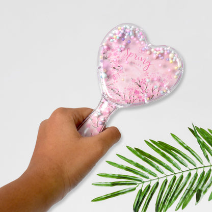 Heart Shape Hair Brush Massage Shower Comb (1 Pc), Hair accessories Signaturekarts
