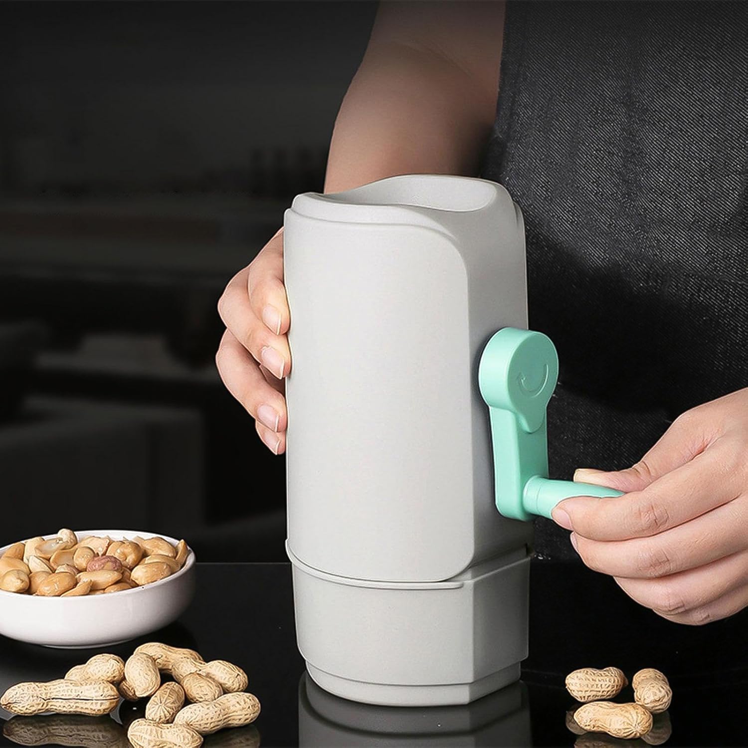 Manual Hand-Crank Peanut Sheller Machine Signature Kart