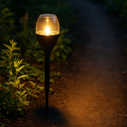 Solar-Powered Outdoor Pathway Garden Light (1 Pc) Signature Kart