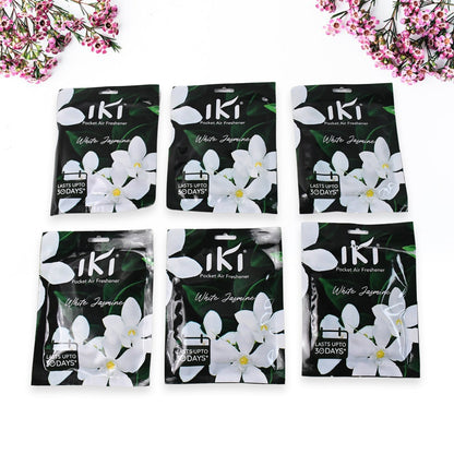 IKI Pocket Air Freshener Mix Flavor / Fragrance (1 Pc / 10 Gm) Signature kart