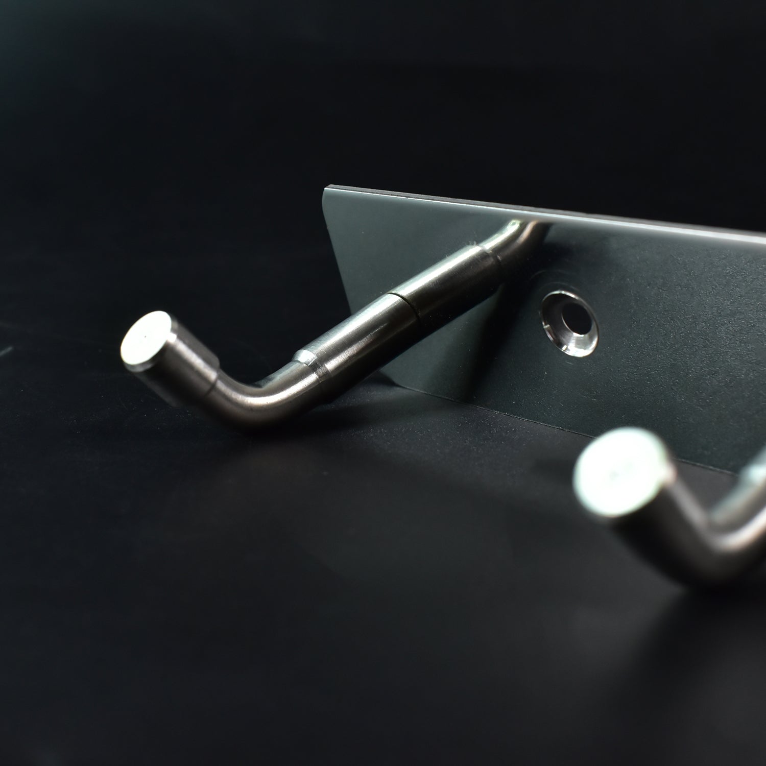 Stainless Steel Wall Mounted Coat 4 Hook Rack (20x3 / 1 Pc) Signature kart