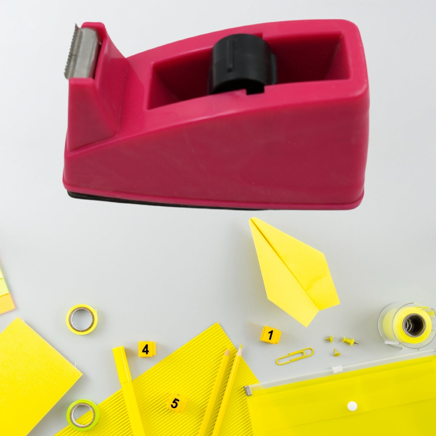 Plastic Tape Dispenser & Cutter for Home, Office & School  (1 pc / B Grade) signaturekarts