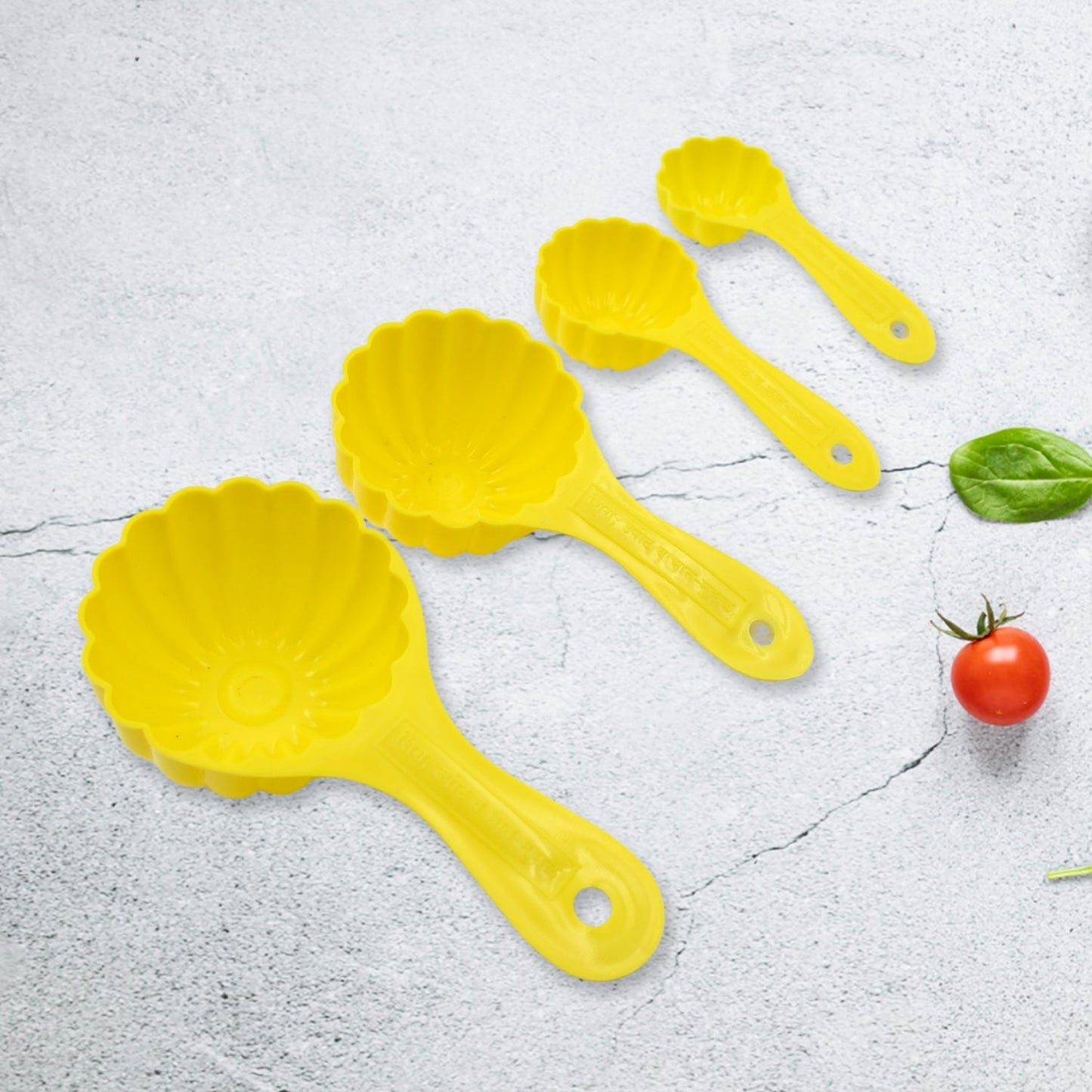 Plastic Kitchen Tool Mould / Ladoo Mould Spoon Ladoo Making Spoon (4 Pcs Set) signaturekarts