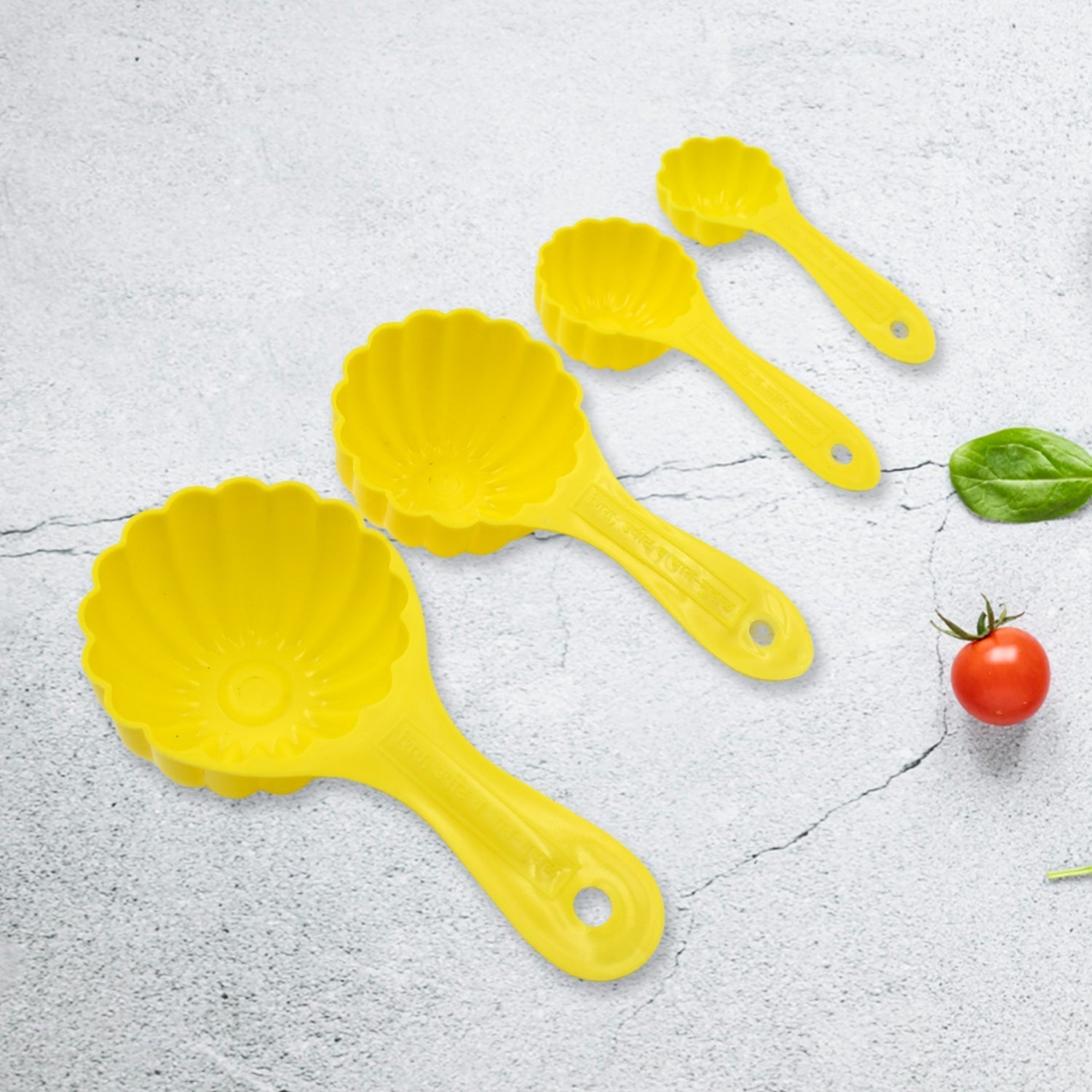 Plastic Kitchen Tool Mould / Ladoo Mould Spoon Ladoo Making Spoon (4 Pcs Set) signaturekarts