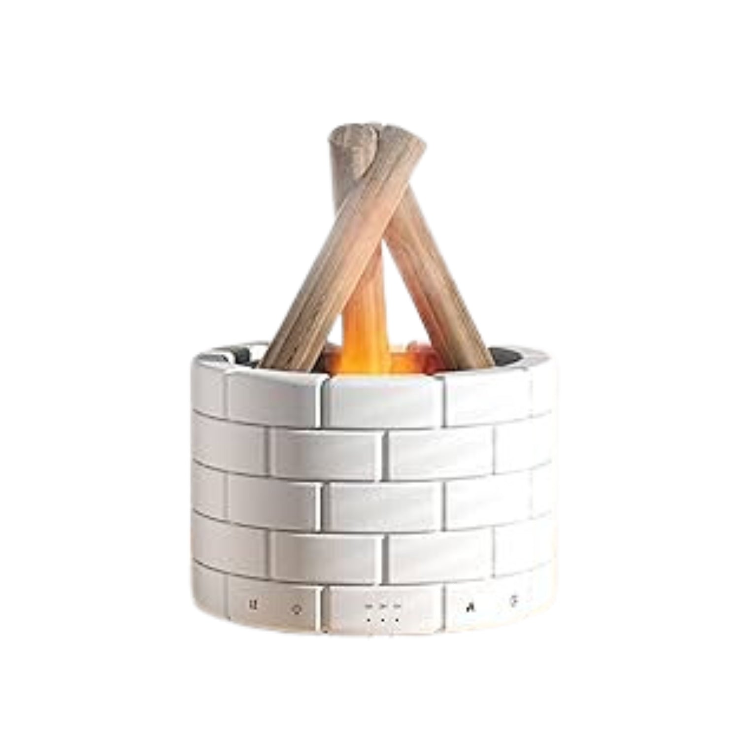 Bonfire Shaped Diffuser Essential Oil Diffuser Multi Function Flame Oil (1 Pc) Signaturekarts