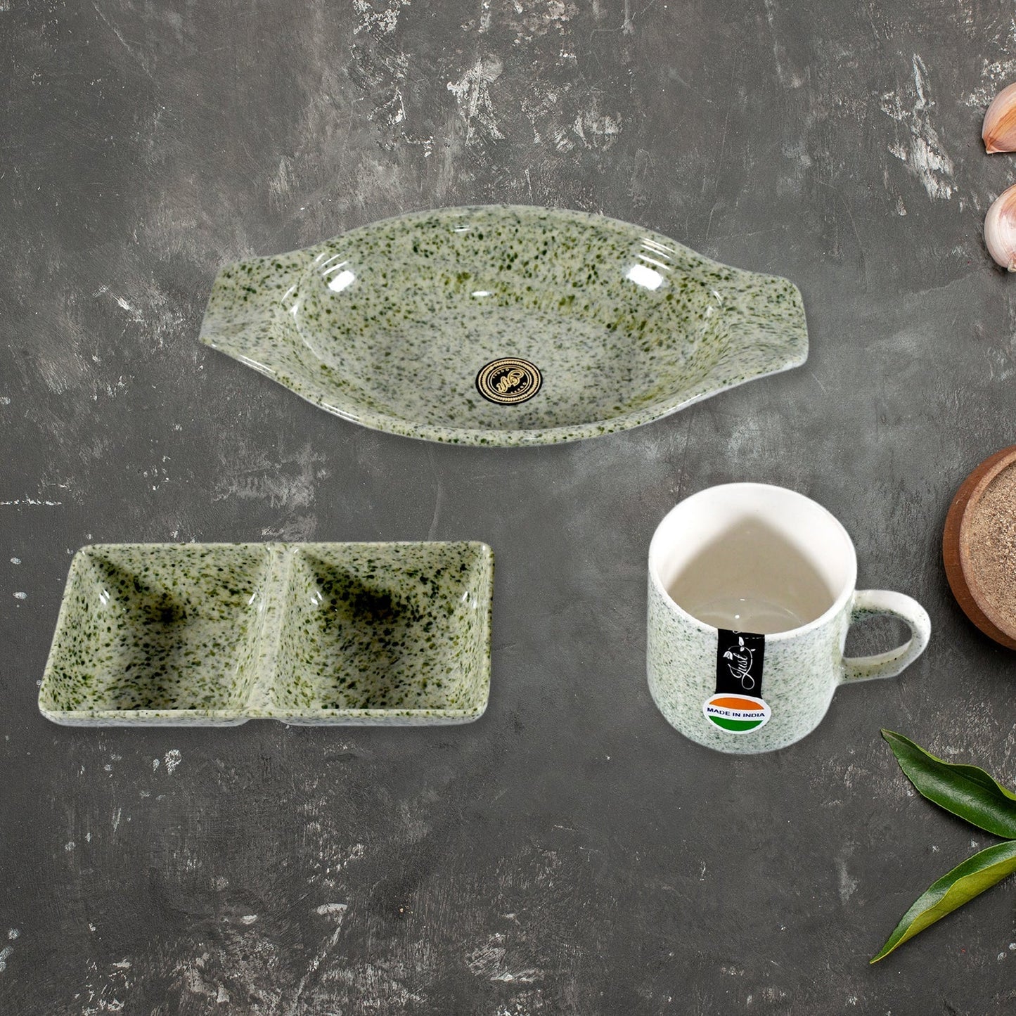 Sunday Funday 6-Piece Tea Set – Platter & Dual Bowl signaturekarts