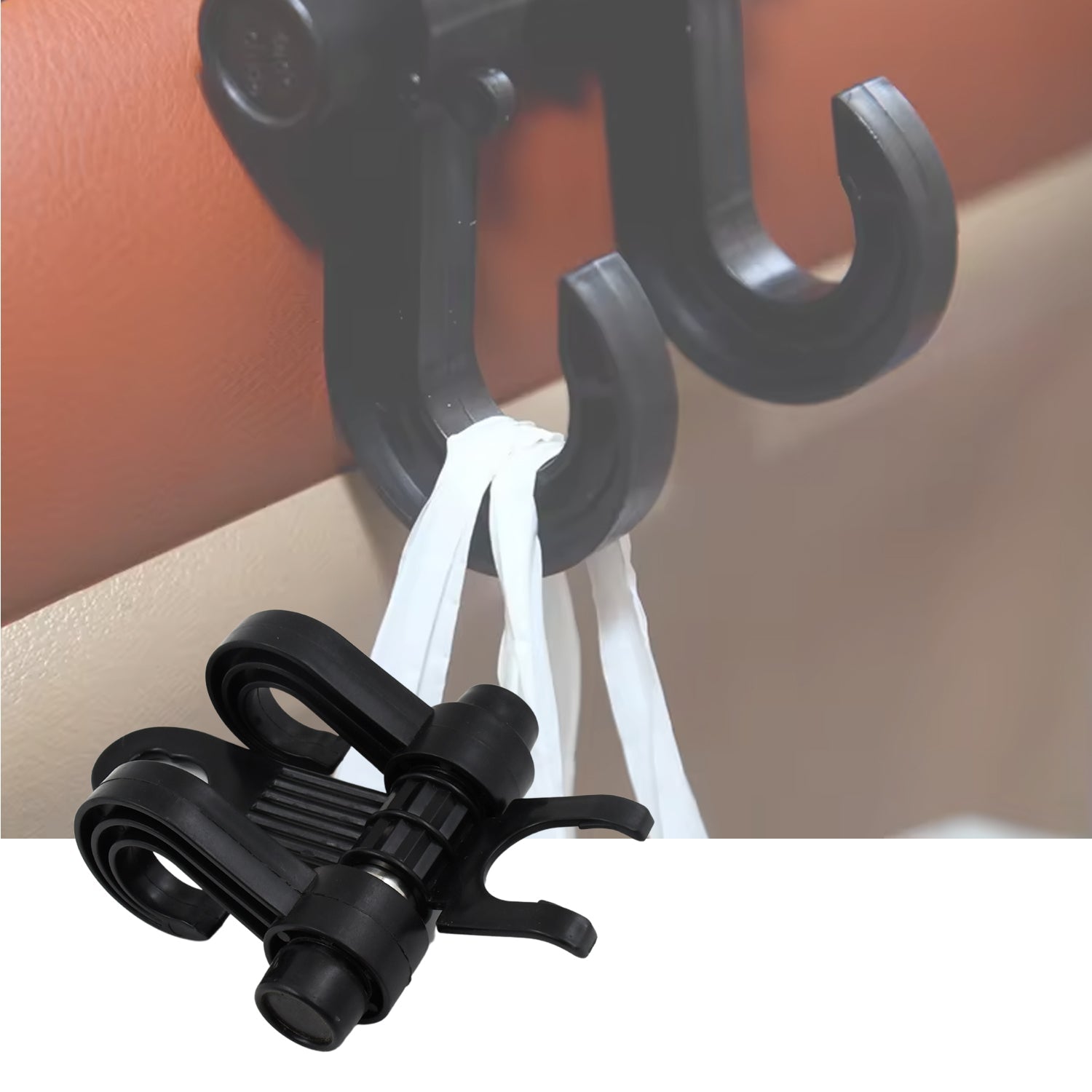 Car Hooks Vehicle Back Seat Hidden Headrest Hanger (1 Pc) signaturekarts