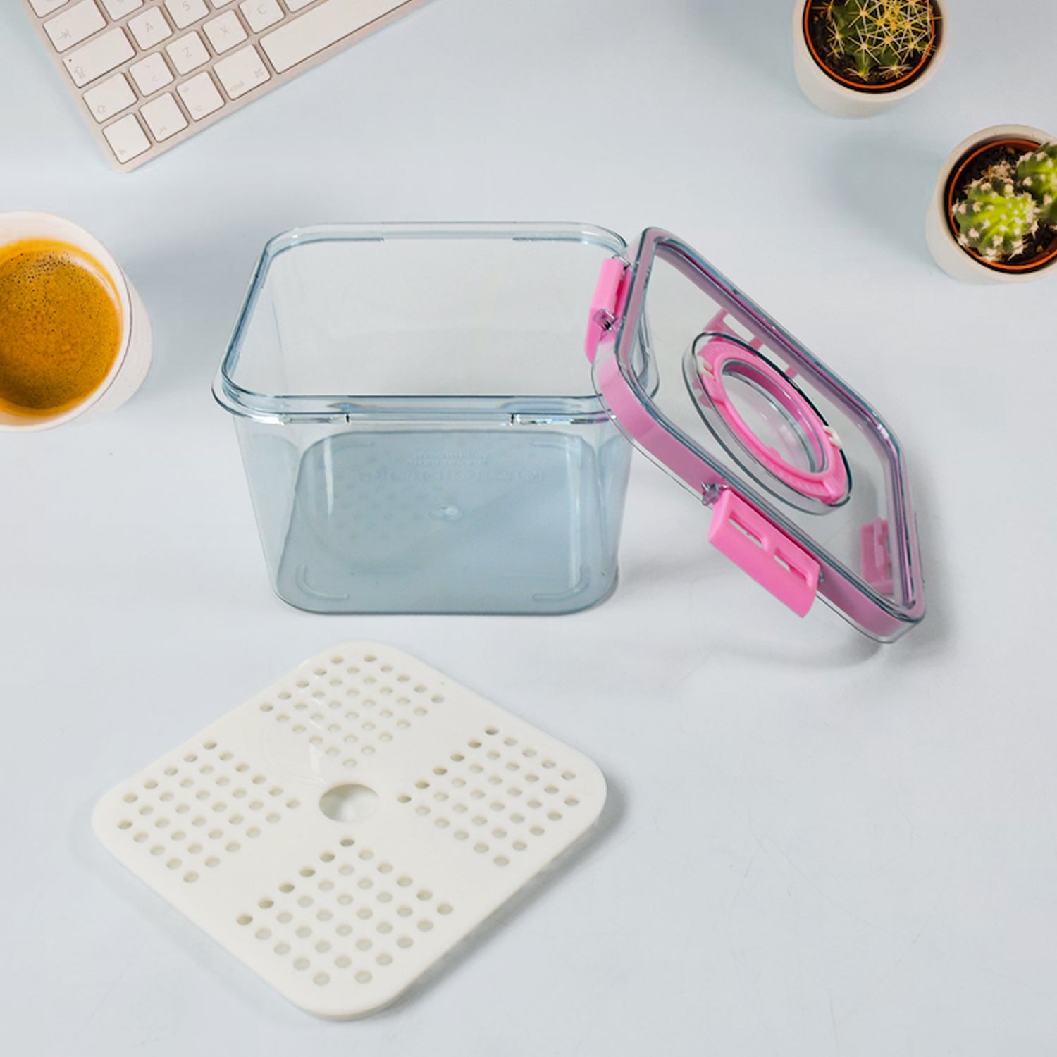High Quality Plastic Food Storage ContainerFood Box (1400ML) signaturekarts