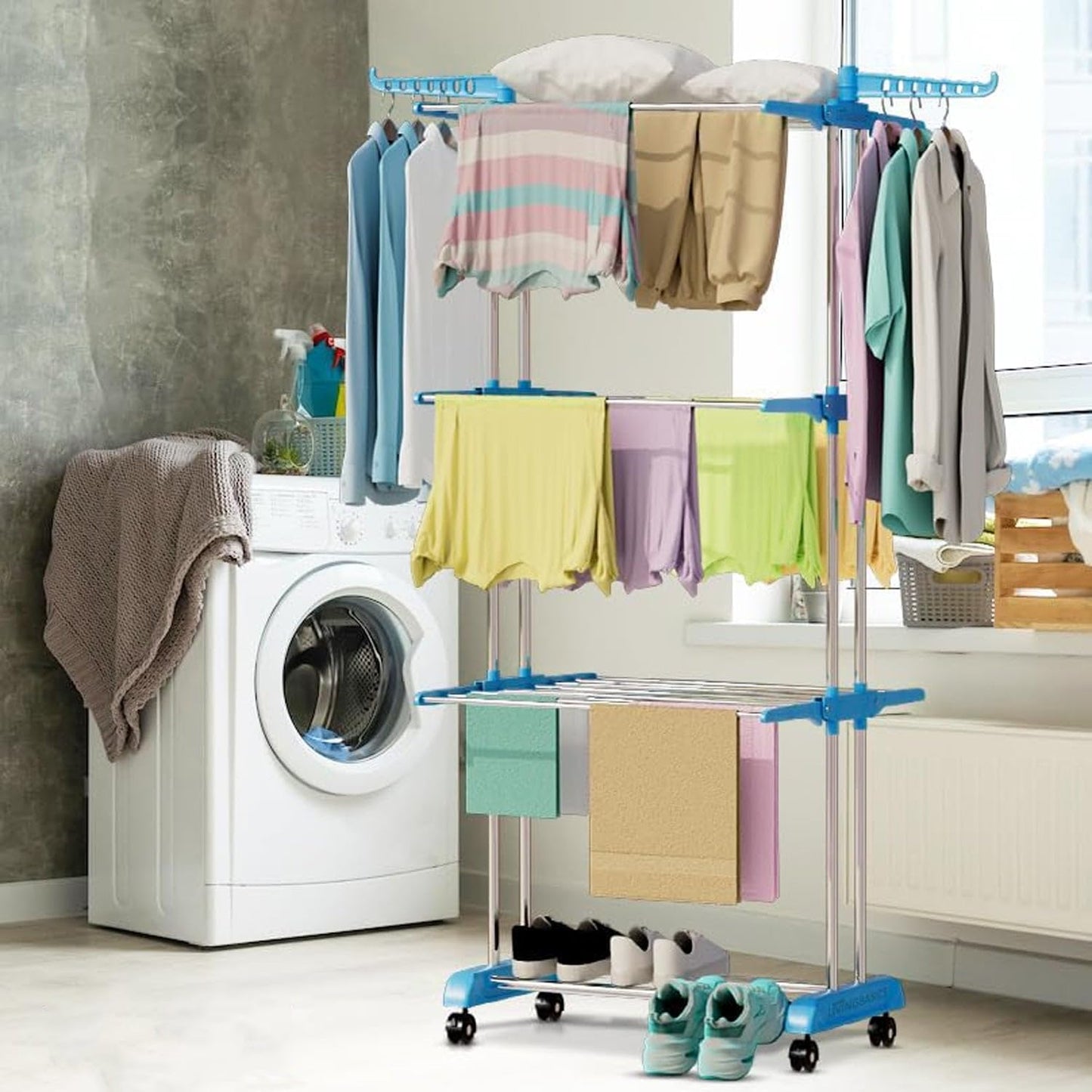 Stainless Steel Cloth Drying Stand Your Brand