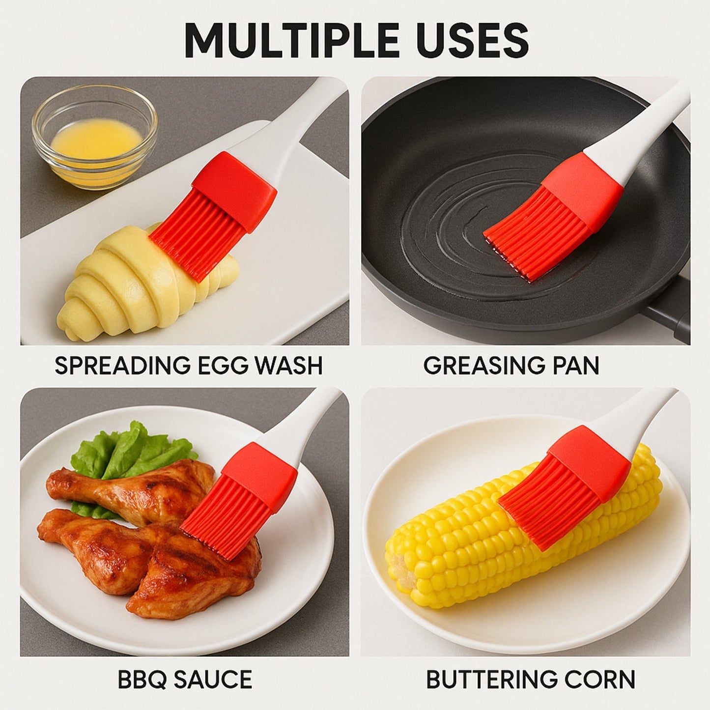 Spatula and Pastry Brush for Cake Decoration Signature Kart