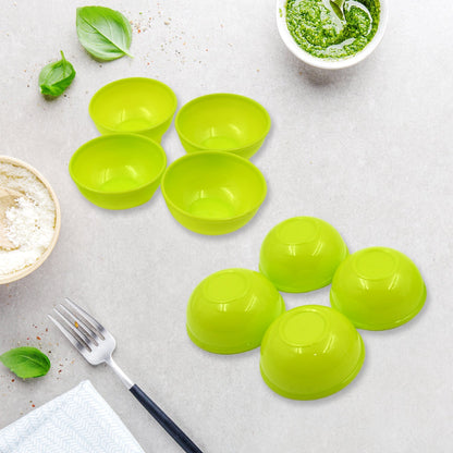 Multipurpose Small Plastic Bowl Katori Microwave Safe Bowl 8 Pcs Set signaturekarts