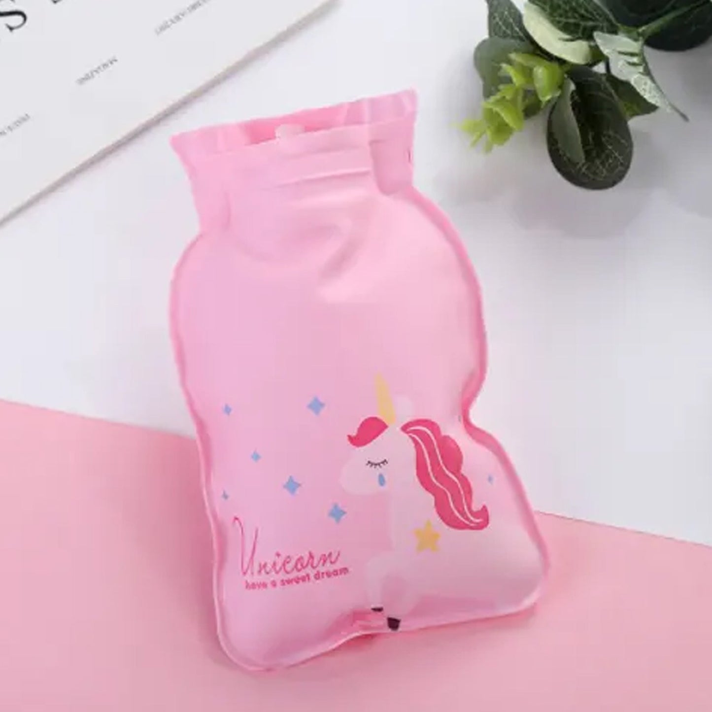 Mix-Design Printed Small Hot Water Bag – Leak-Proof Hot/Cold Therapy Pain (1 Pc) Signaturekarts