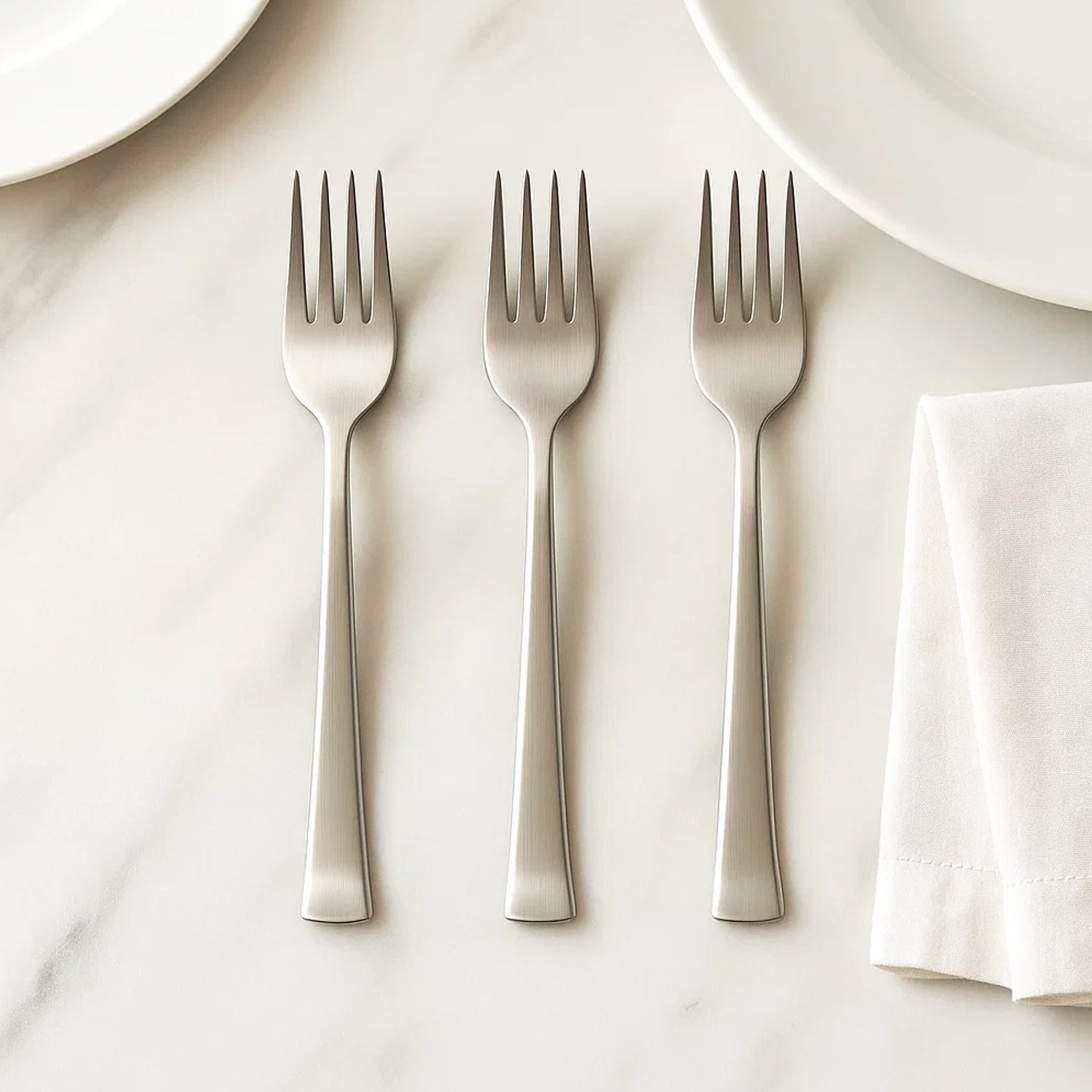 Premium Stainless Steel Dinner Fork - (3 Pc / Set) signaturekarts