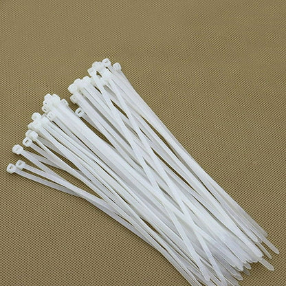 3×100 MM Nylon Self-Locking Cable Ties – Heavy Duty Zip Wire Tie (100 Pc) Your Brand