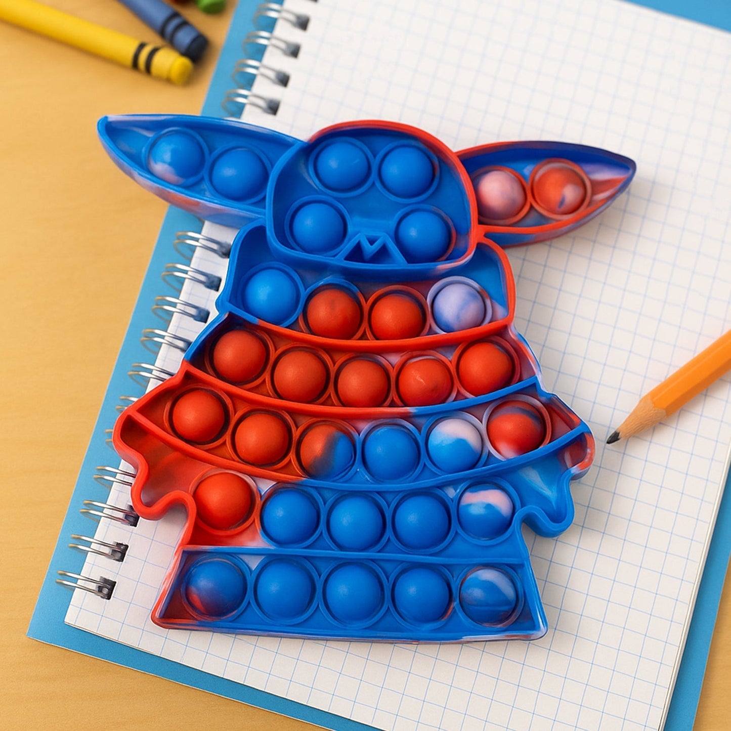 Premium Cartoon Shape Silicone Pop It Fidget Toy (1 Pc) signaturekarts