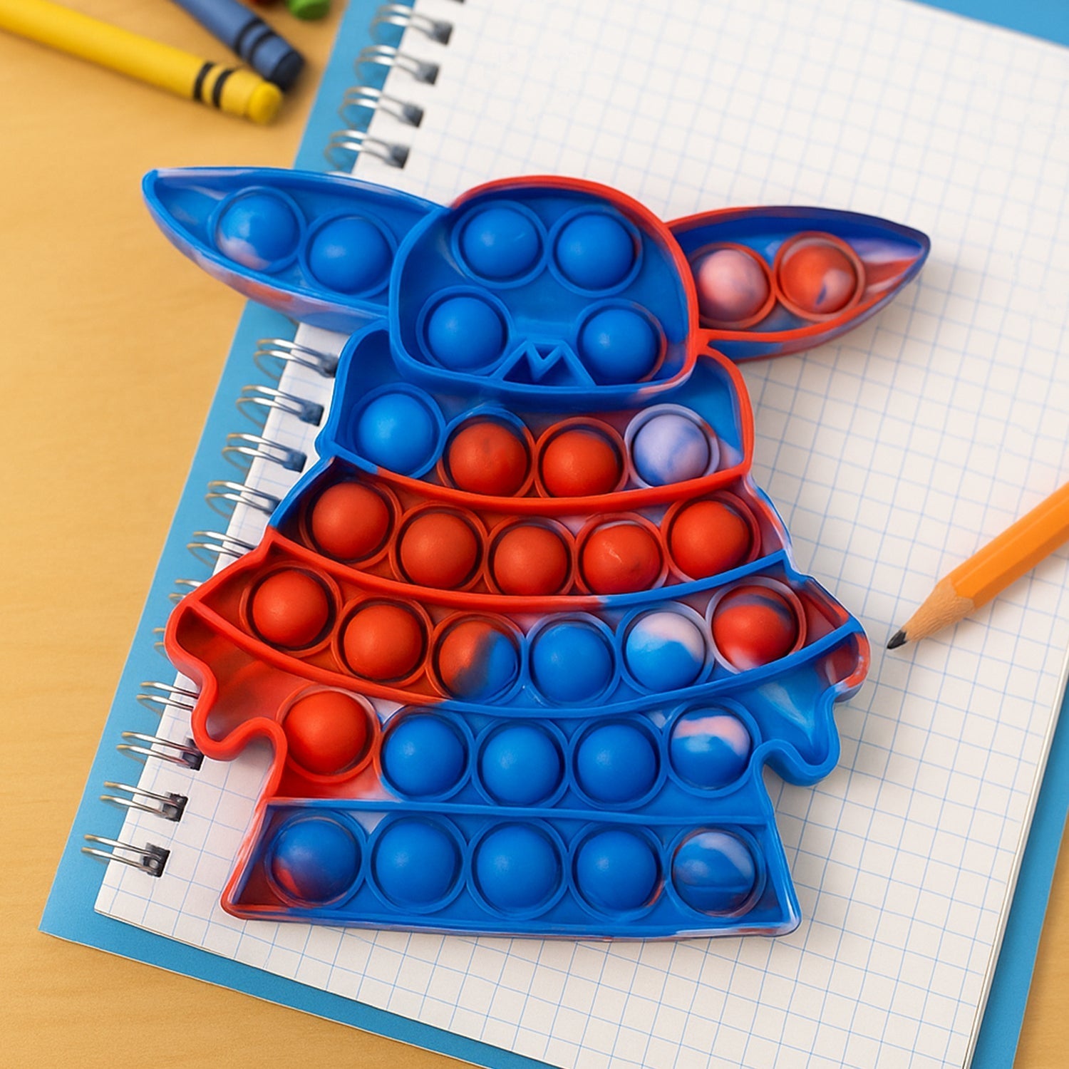 Premium Cartoon Shape Silicone Pop It Fidget Toy (1 Pc) signaturekarts