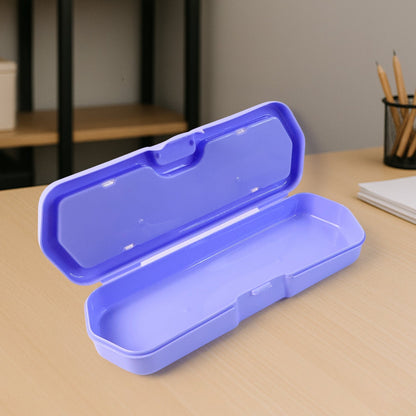 Cartoon Character Printed Plastic Pencil Box with Built-in Maze Puzzle Game (1 Pc) Signature Kart
