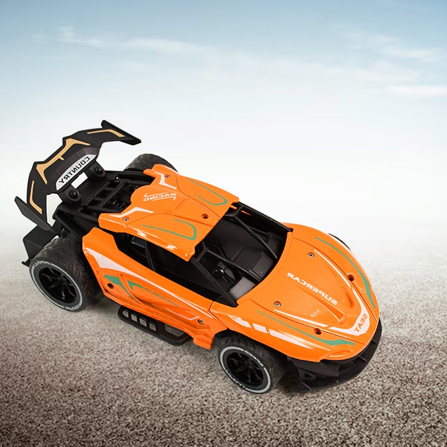 Electroplay Metal Body High-Speed RC Supercar with Remote Control Racing Car Signature kart