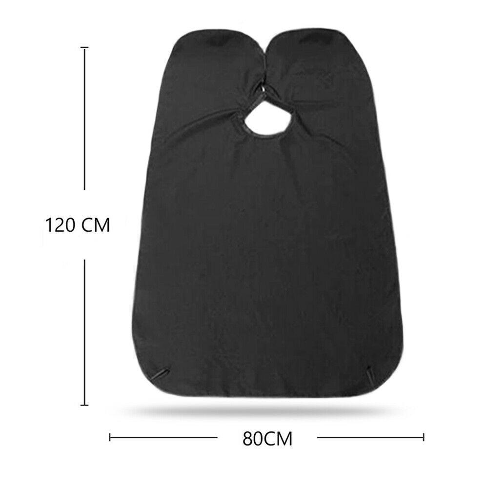 Black Beard Apron Hair Clippings Catcher Grooming Bib signaturekarts