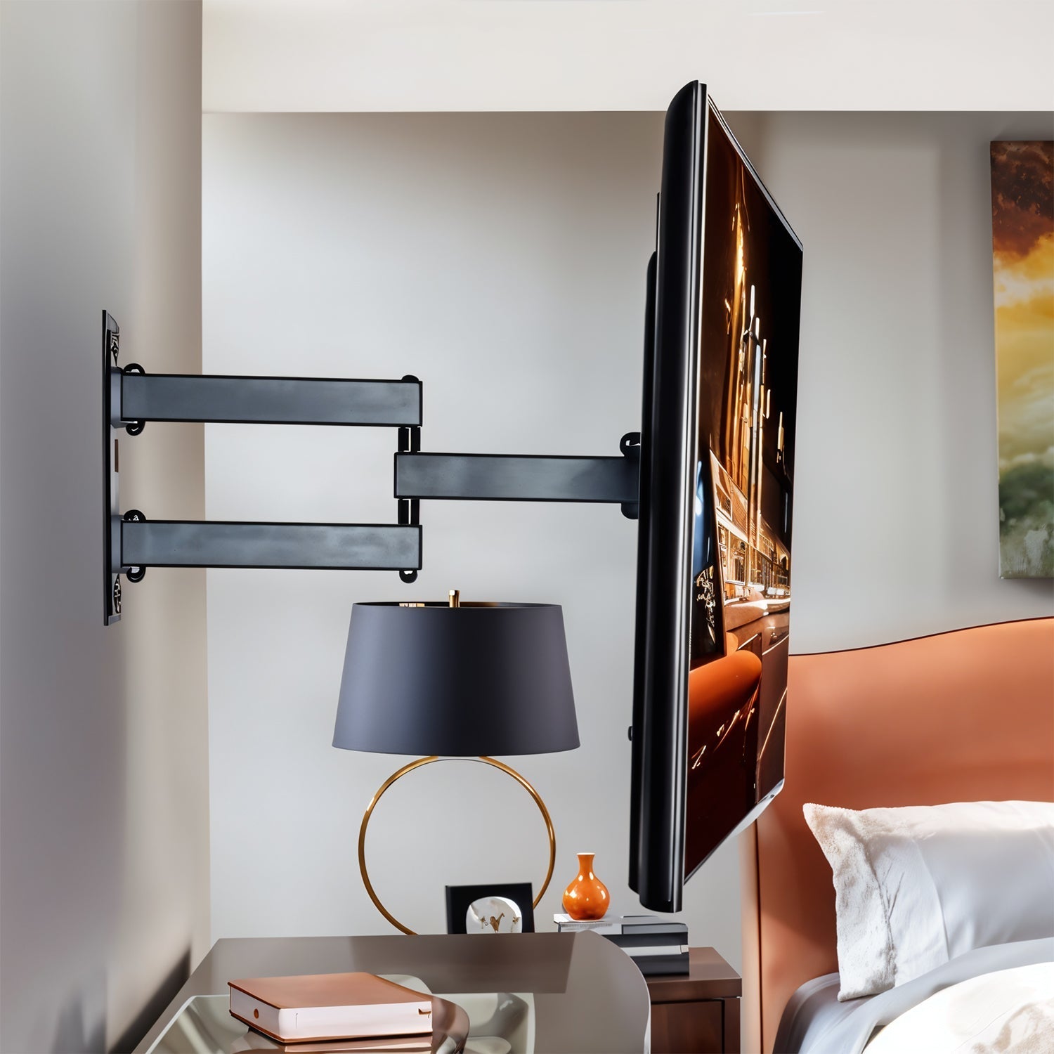 Heavy Duty 26–55 Inch Full Motion Cantilever Wall Mount Bracket Signature Kart