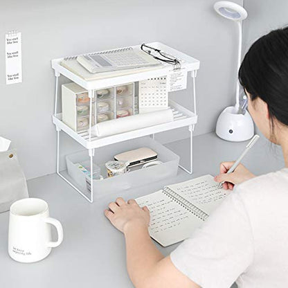 Plastic Bathroom Organizer Kitchen Utility Storage Rack (32x19.5 Cm / 1 Pc) Signature kart