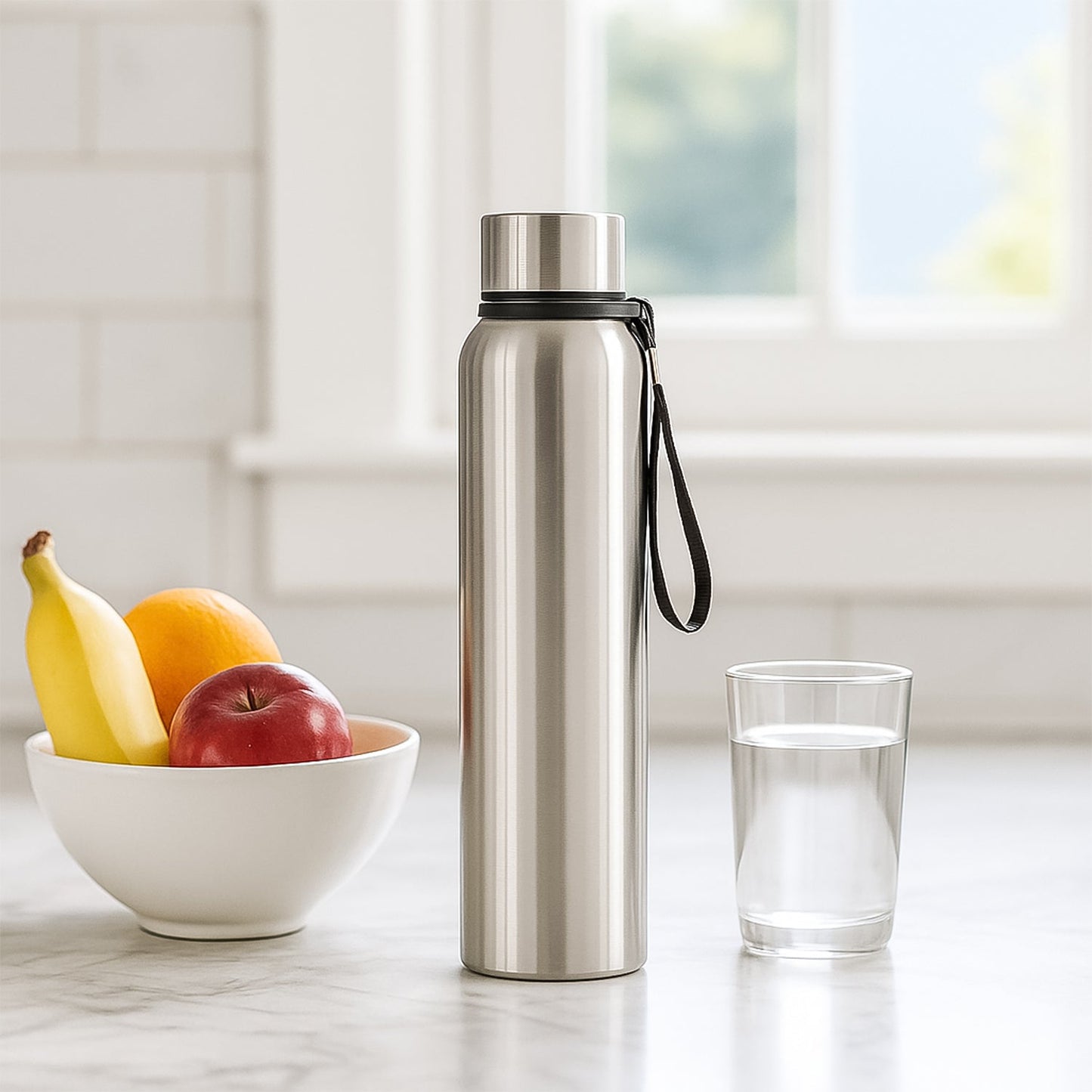 Stainless Steel Vacuum-Insulated Drink Water Bottle (1000 ML) Signaturekarts