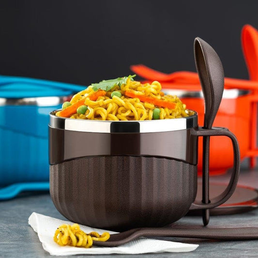 Home Chef Tangy Twist Insulated Lunch Bowl (Approx 650ML & 1 Pc) Signature kart