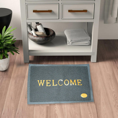 Welcome Door Mat for Home Entrance Outdoor Mat   For Bedroom, Living Room (23x15 Inch) signaturekarts
