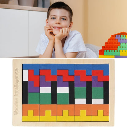 Wooden Blocks Puzzle Children's Educational Toys signaturekarts