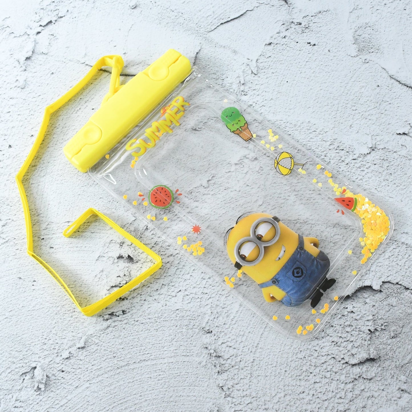 Waterproof Phone Pouch with Belt for All Android & iPhone Models (Mix Color) signaturekarts
