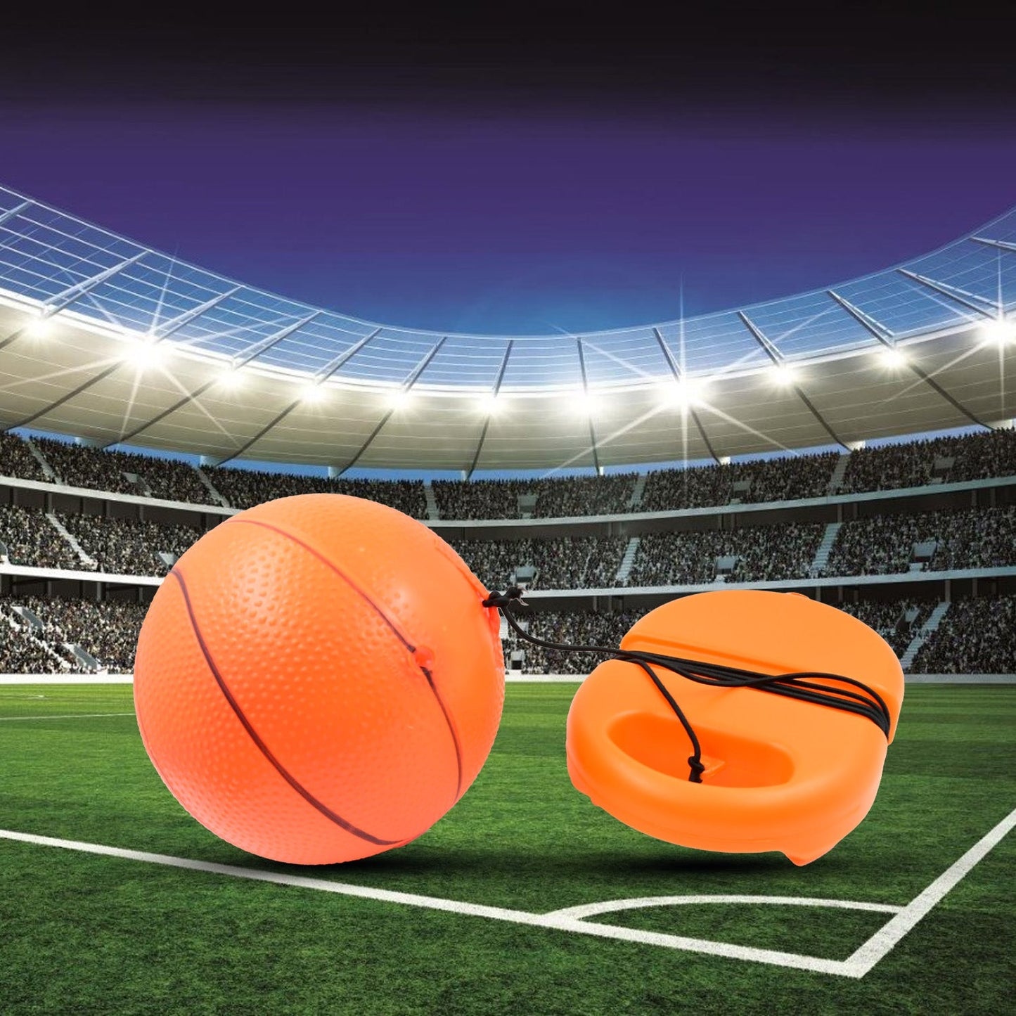Football Rebound Ball with String (1 Set) Signaturekarts