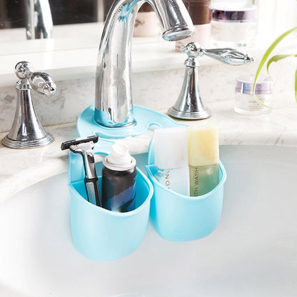Double Layer Sink Hanging Storage Basket (1 Pc) signaturekarts