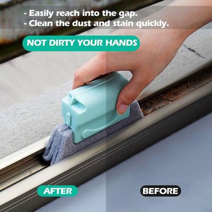 Creative Window Groove Cleaning Brush, Hand-Held Cleaner Tools Signature Kart