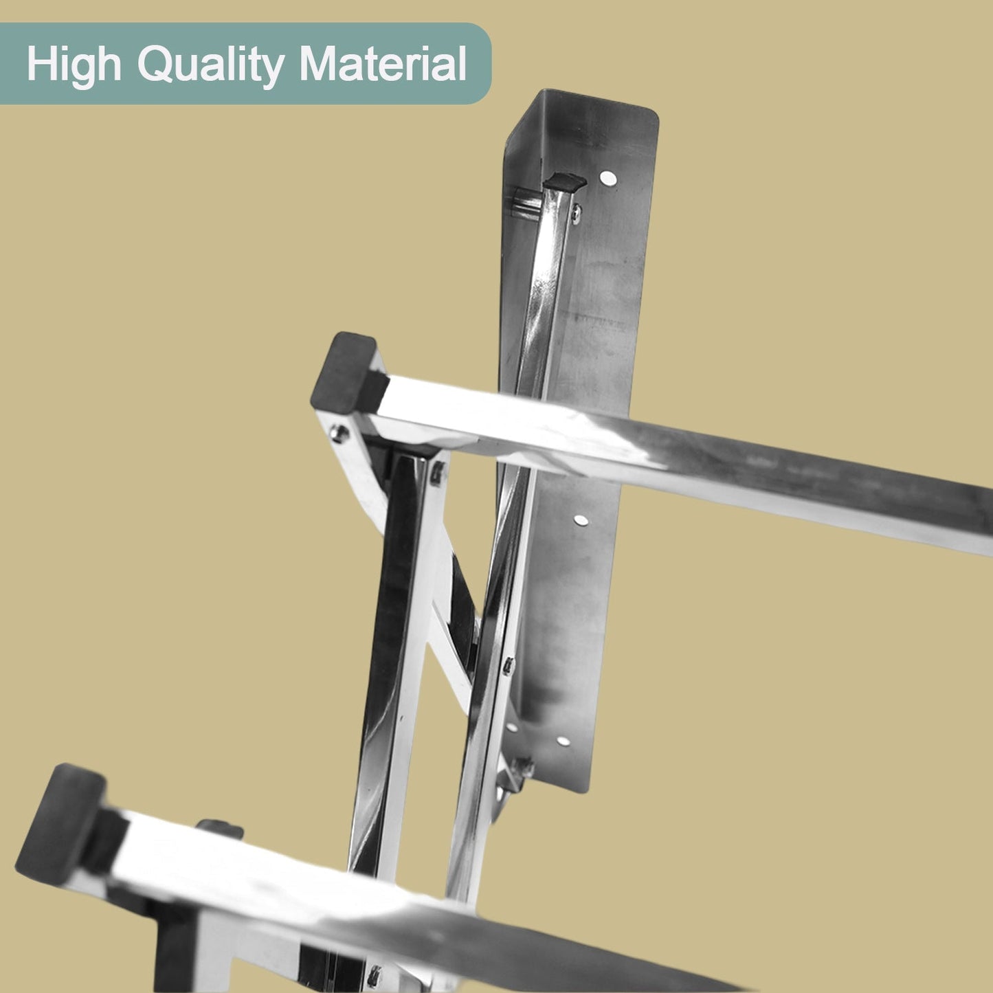 Stainless Steel Wall-Mounted Folding Clothes Drying Rack Signature kart