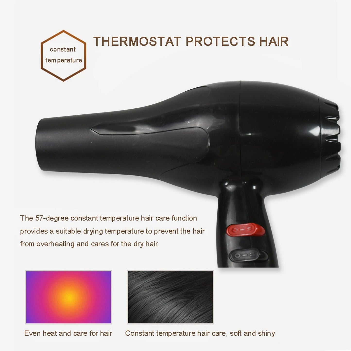 Professional Multi Purpose Hair Dryer Salon, Hair Dryer (1800 Watts) signaturekarts