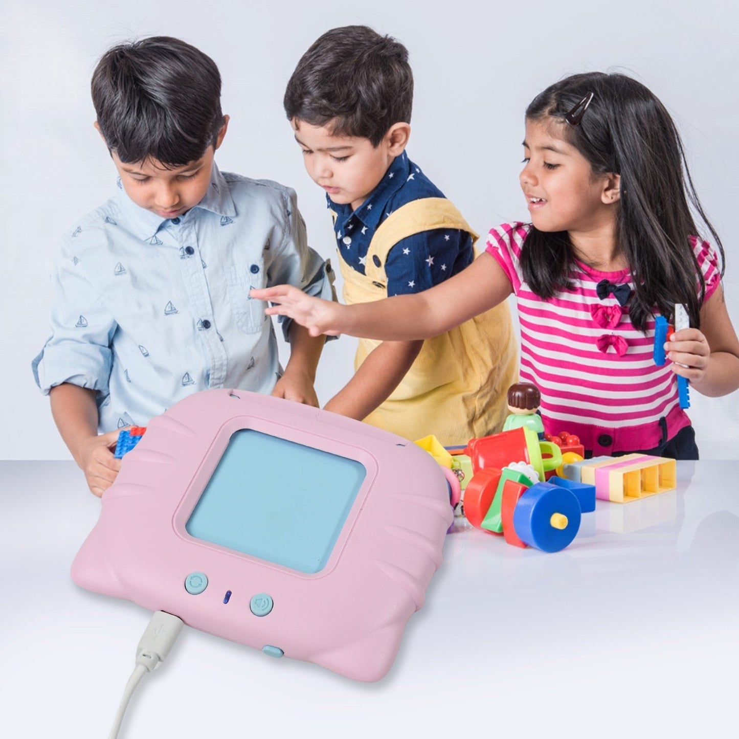 Preschool Learning Toys Flash Cards for Small Kids Educational Toys English Words Learning Machine for Kids with 224 Words, Birthday Gift for Kids Intelligent Electric Kids Language Card (1 Set) Signaturekarts