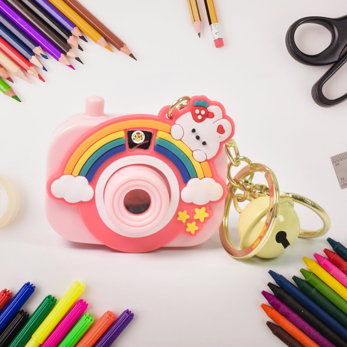 Projective Camera Keychain (1 Pc / Mix design) signaturekarts