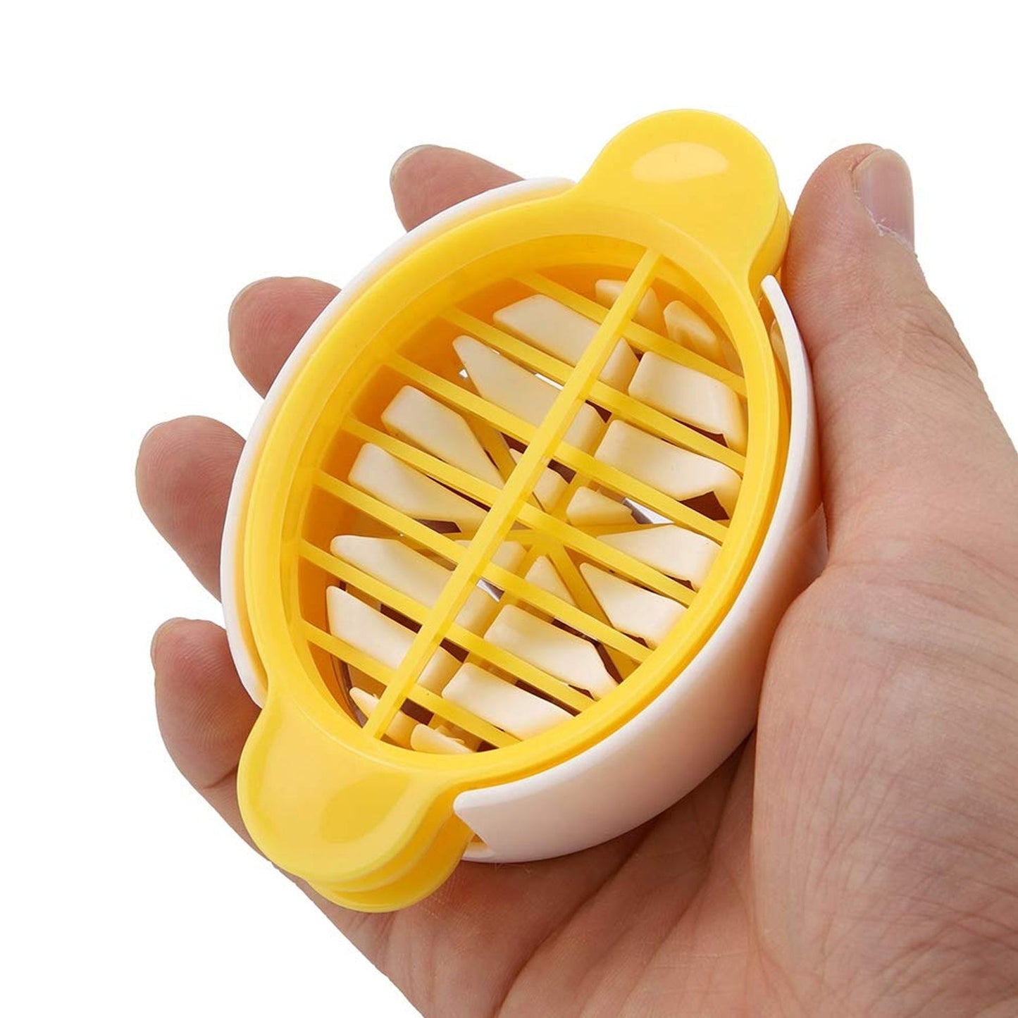 Egg Slicer, 3 in 1 Boiled Egg Slicer, Egg Slicer Restaurant Kitchen Tool (1 Pc) signaturekarts