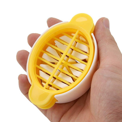 Egg Slicer, 3 in 1 Boiled Egg Slicer, Egg Slicer Restaurant Kitchen Tool (1 Pc) signaturekarts