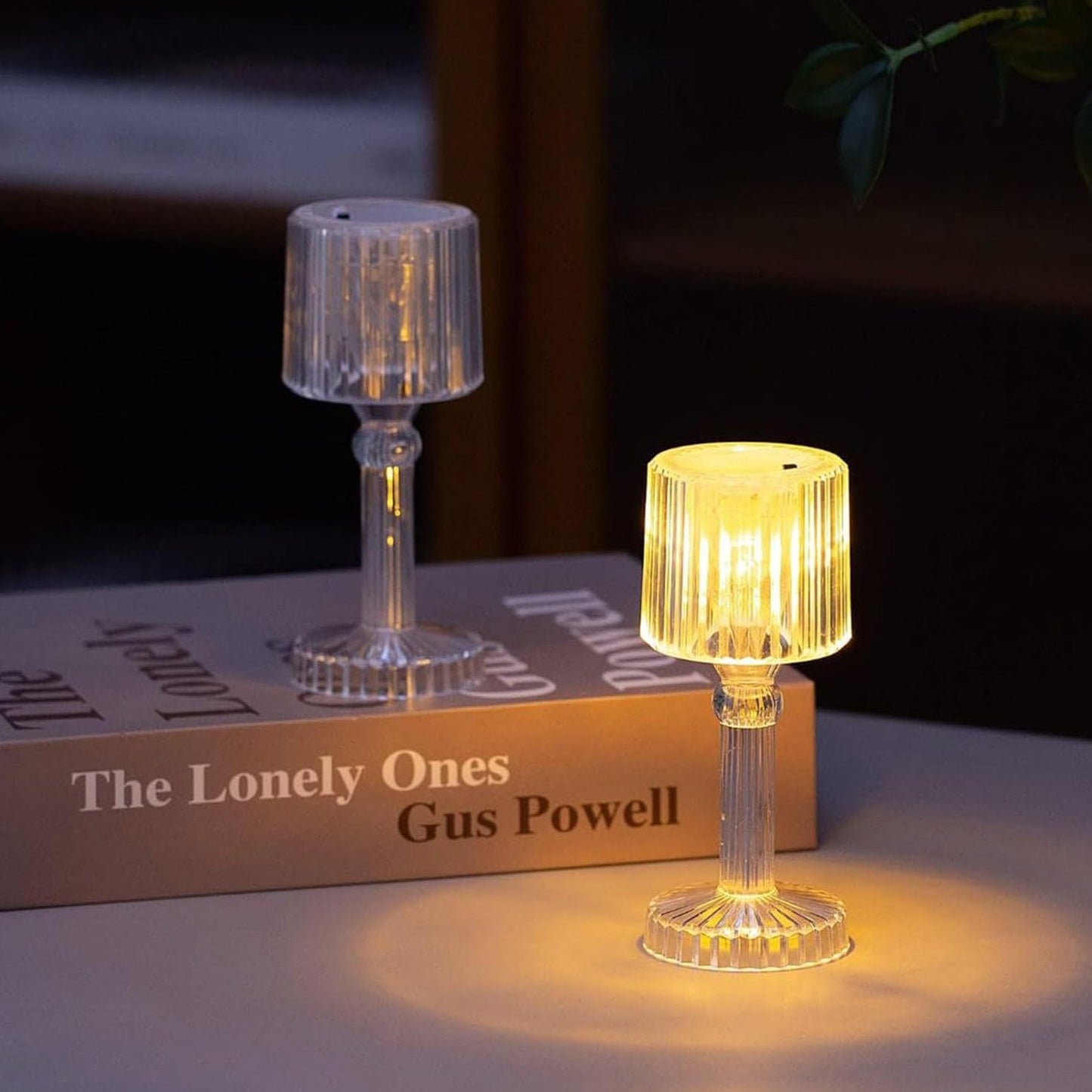 Set of 24 LED Crystal-Effect Table Lamps signaturekarts
